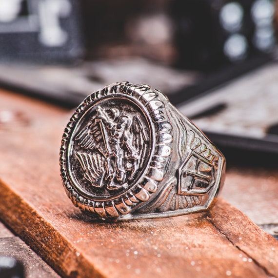 Mens 2024 bulky rings