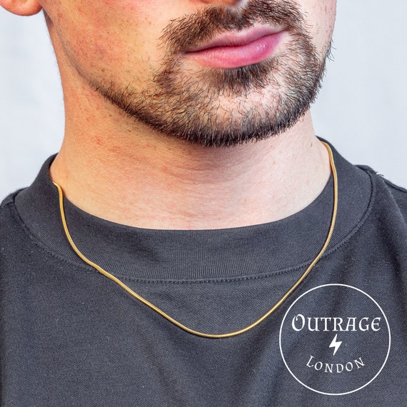 18 necklace 2024 on man