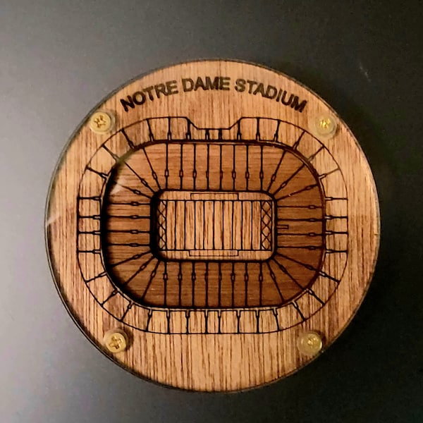 3d Stadium Notre Dame Etsy