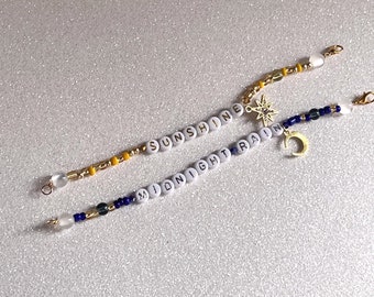 Taylor Swift The Eras Tour Inspired Midnights Era Friendship Bracelet Set Bundle Sunshine, Midnight Rain Minimalist Swiftie Accessory