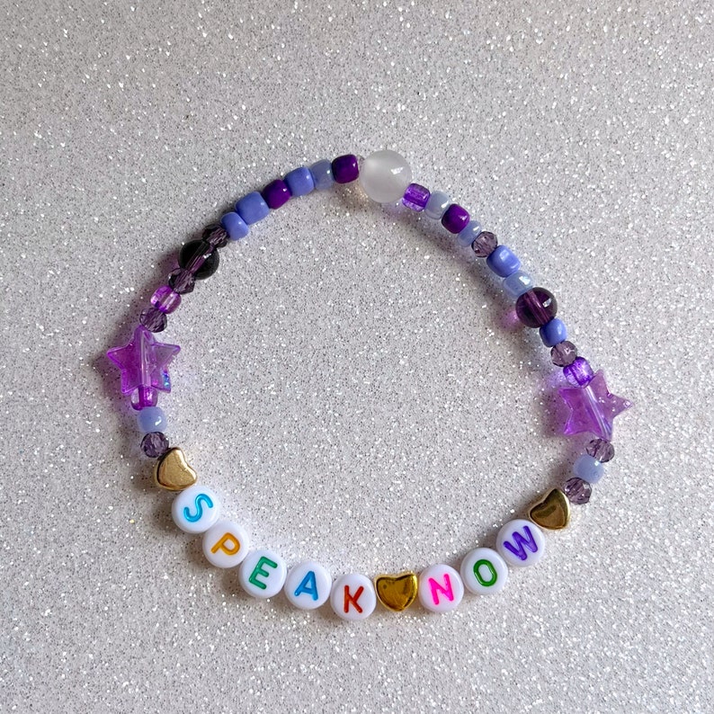 Taylor Swift Eras Tour Speak Now Era Friendship Bracelets - Etsy Canada