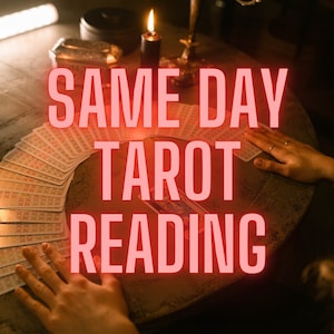 MISMO DÍA y HORA Lecturas de Tarot Espiritual, preguntas ilimitadas por el precio, Lecturas de Amor, lecturas futuras, consejos,mirada hacia el futuro