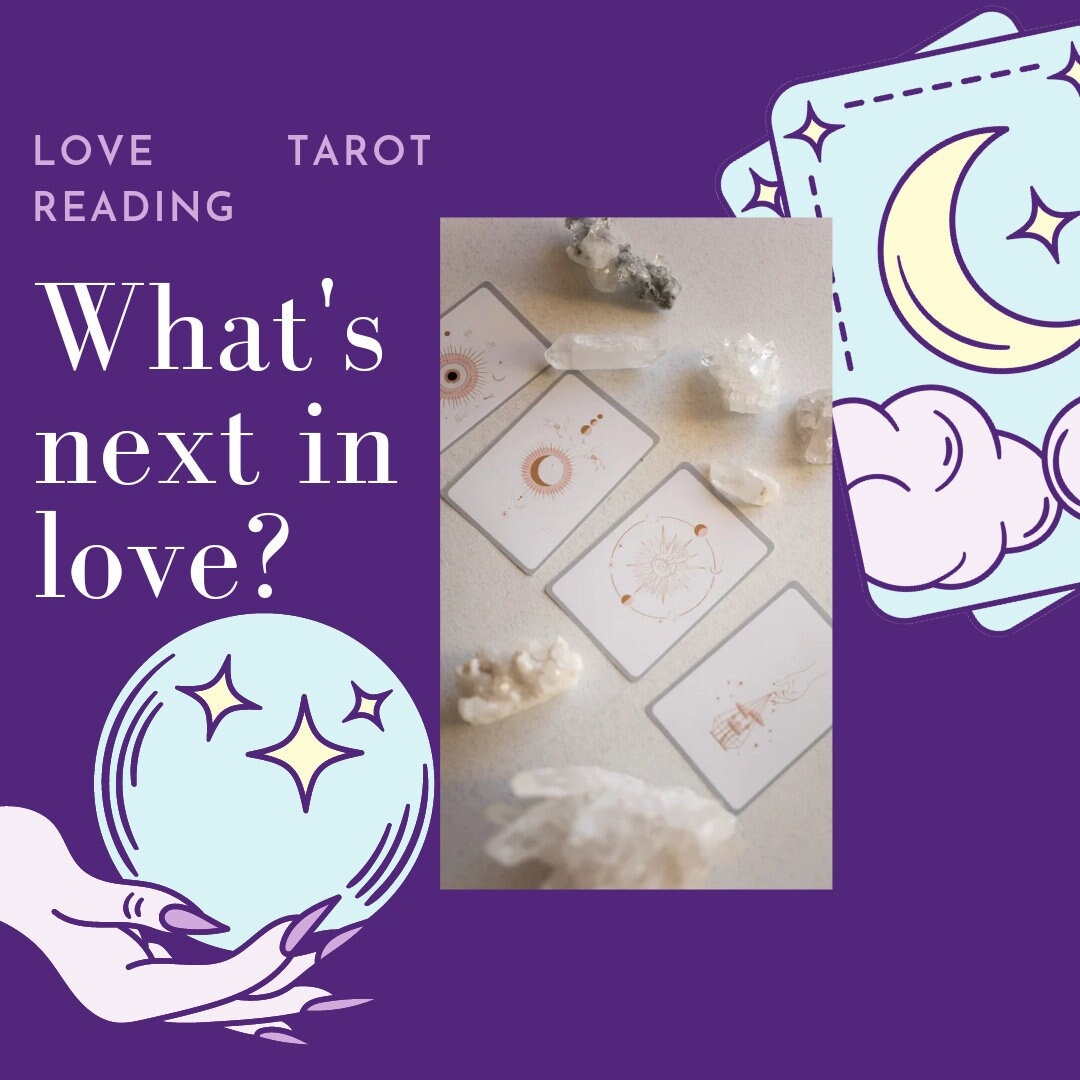 What's Next in Love Tarot Cards Readingadvice Tarot Etsy
