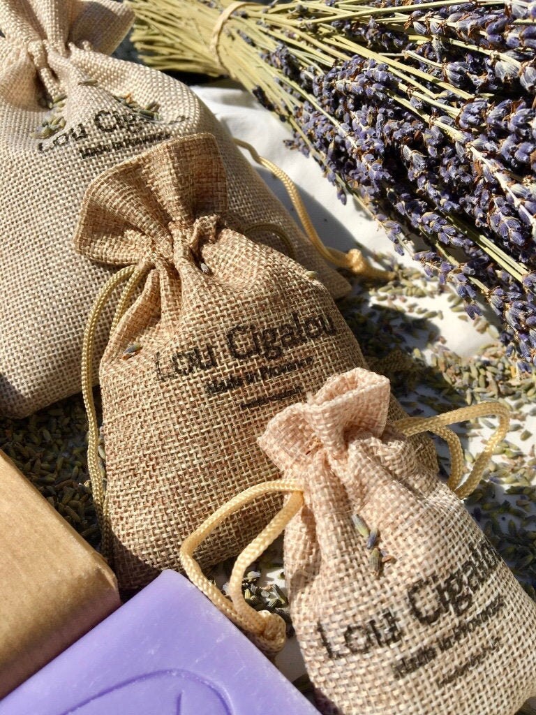 Sachets de Fleurs Lavandin Naturelles Séchées