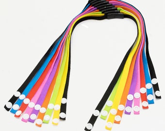Kids Mask Lanyard, Colorful Straps with Breakaway Snap