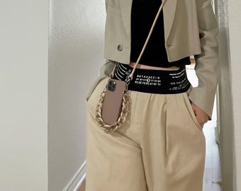 iPhone Crossbody Chain Case | Shockproof TPU, Lanyard Necklace