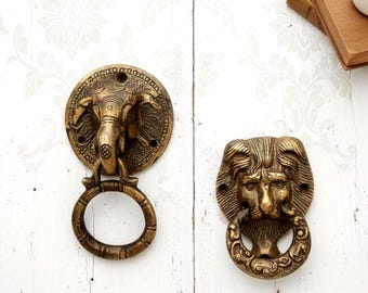 Vintage Brass Door Knocker (Sold Individually)