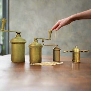 Vintage Indian Brass Noodle Press (Sevai Maker) | Traditional Kitchen Tool | Rustic Kitchen Decor | Unique Collectible Gift
