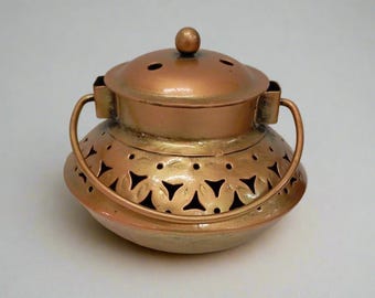 Handcrafted Metal Tealight Holder