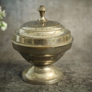 Vintage Brass Multipurpose Container / Betel Nut Box