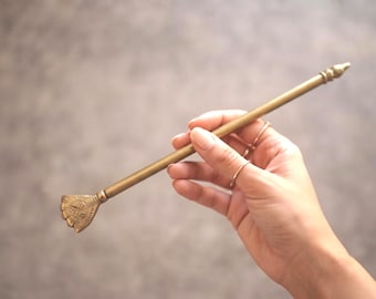 Vintage Brass Back Scratcher | Itching Stick (Sold Individually)
