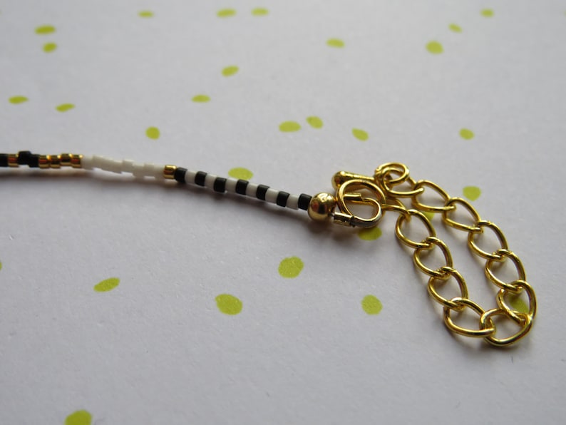 goudkleurige sluiting SMLXL verlengketting verstelbaar 22,5cm tm 28,5cm Enkelbandje van glaskralen met 24kt goud en parels