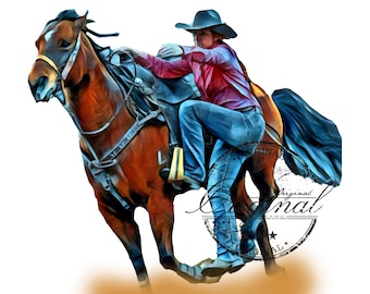 Rodeo Png, Rodeo Svg, Team Roper Svg Watercolor Sublimation Digital ...