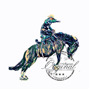 Rodeo Horse png, rodeo watercolor sublimation digital Download, horse Sublimation design, sublimation download, png for sublimation designs