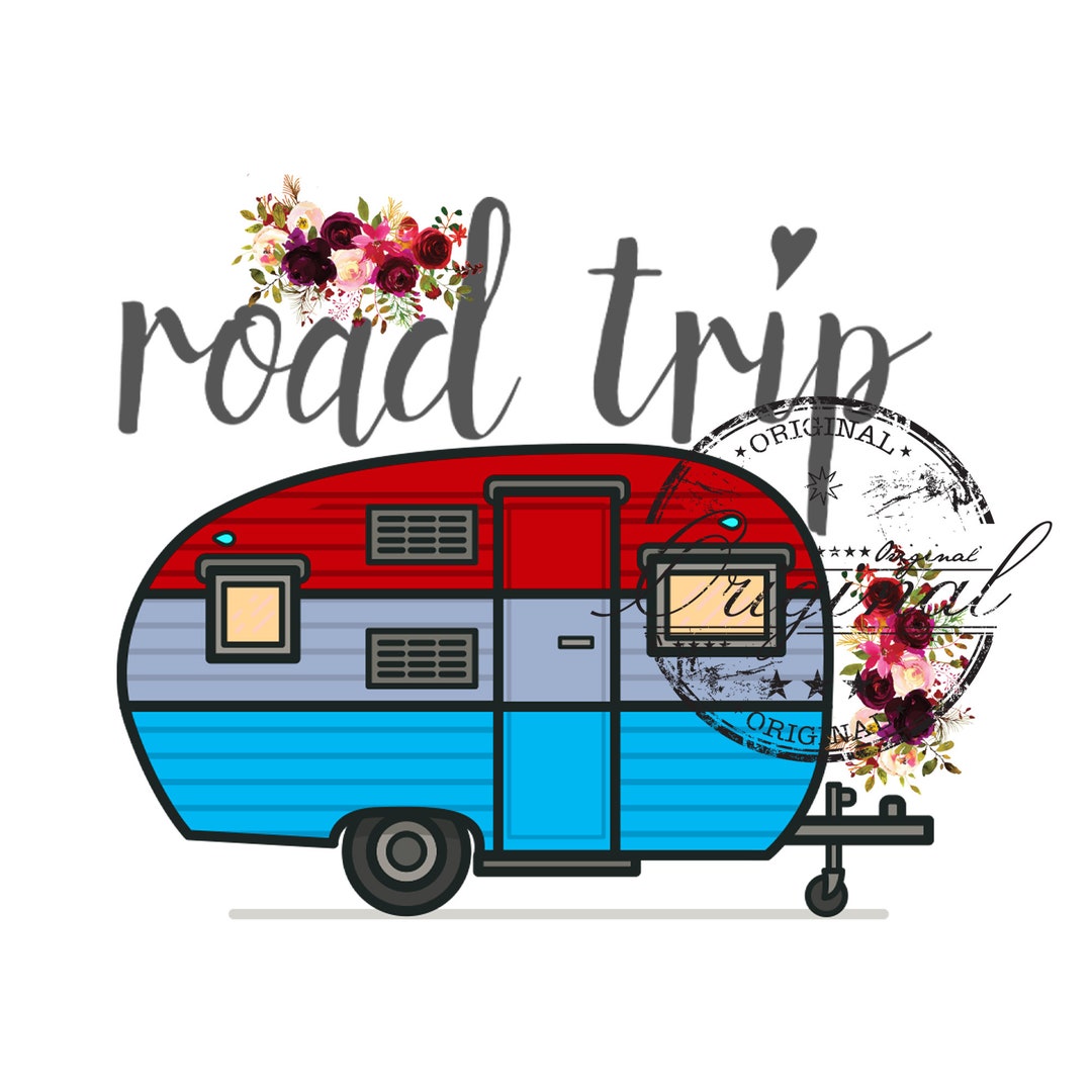 Road Trip Png Watercolor Sublimation Digital Download - Etsy