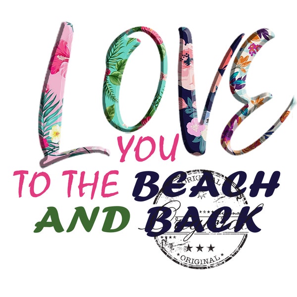 I Love the Beach Etsy