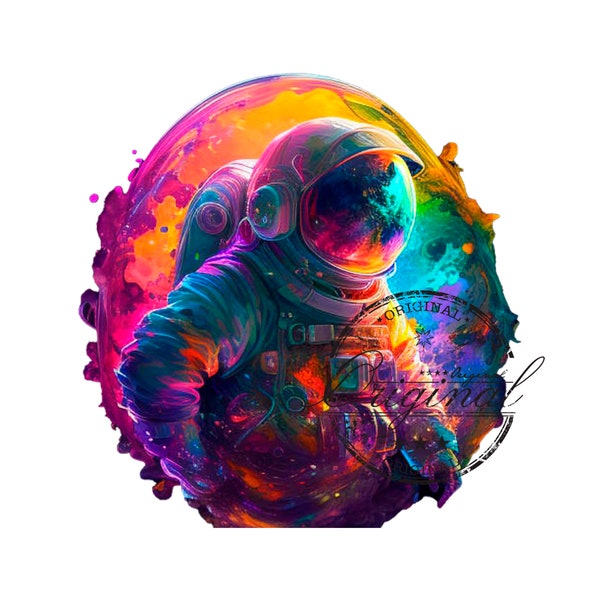 Spaceman png, spaceman SVG watercolor sublimation digital Download, Sublimation design, sublimation download, png for sublimation designs