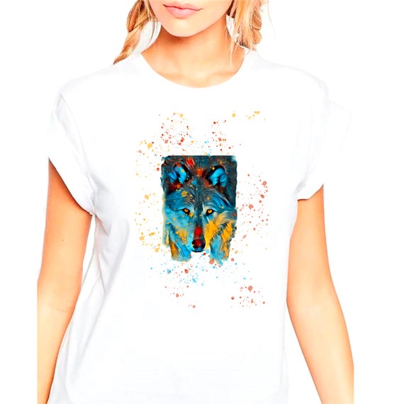 WOLF Svg WOLF Watercolor Sublimation Digital Download WOLF - Etsy