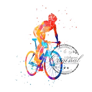 Fiets svg, fiets png aquarel sublimatie digitaal Download, sport Sublimatie ontwerp, sublimatie downloaden,