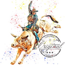 Rodeo png, rodeo svg, team roper svg watercolor sublimation digital Download, horse Sublimation design, sublimation download,