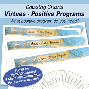 VIRTUES - Positive Programs Dowsing Chart