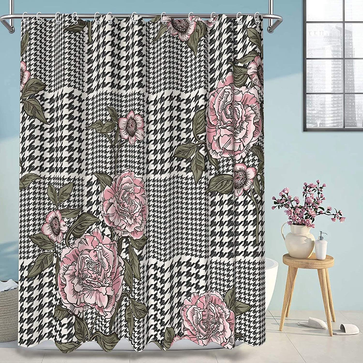 Farmhouse Style Shower Curtain for Bathroom Decorative Etsy
