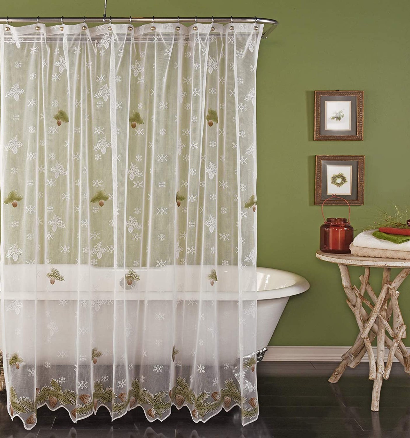 country shower curtains for the bathroom