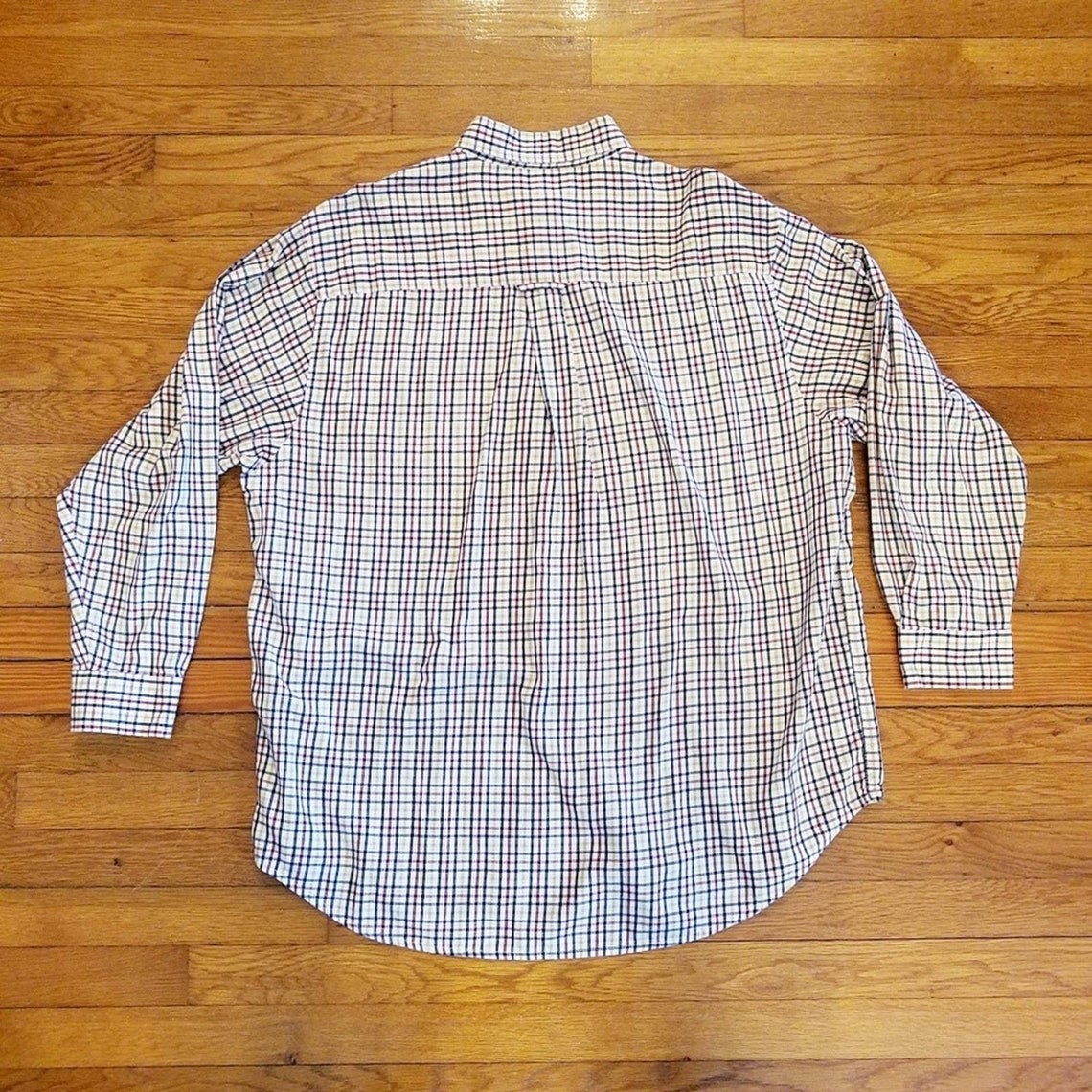 Duck Head Plaid men's XL Long Sleeve Button Down | Etsy