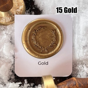 Personalized Handmade Wax Seal Stickers for Elegant Wedding Invitations & Envelopes