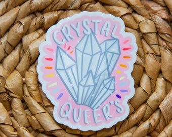 Crystal Queers Sticker