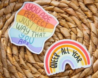 Pride Bundle Pack, LGBTQ Pride sticker pack, sticker pack, equality stickers
