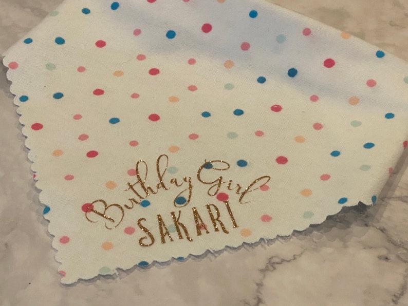 Birthday Dog Personalized Dog Bandana Cat Bandana Dog scarf Pet Accessories