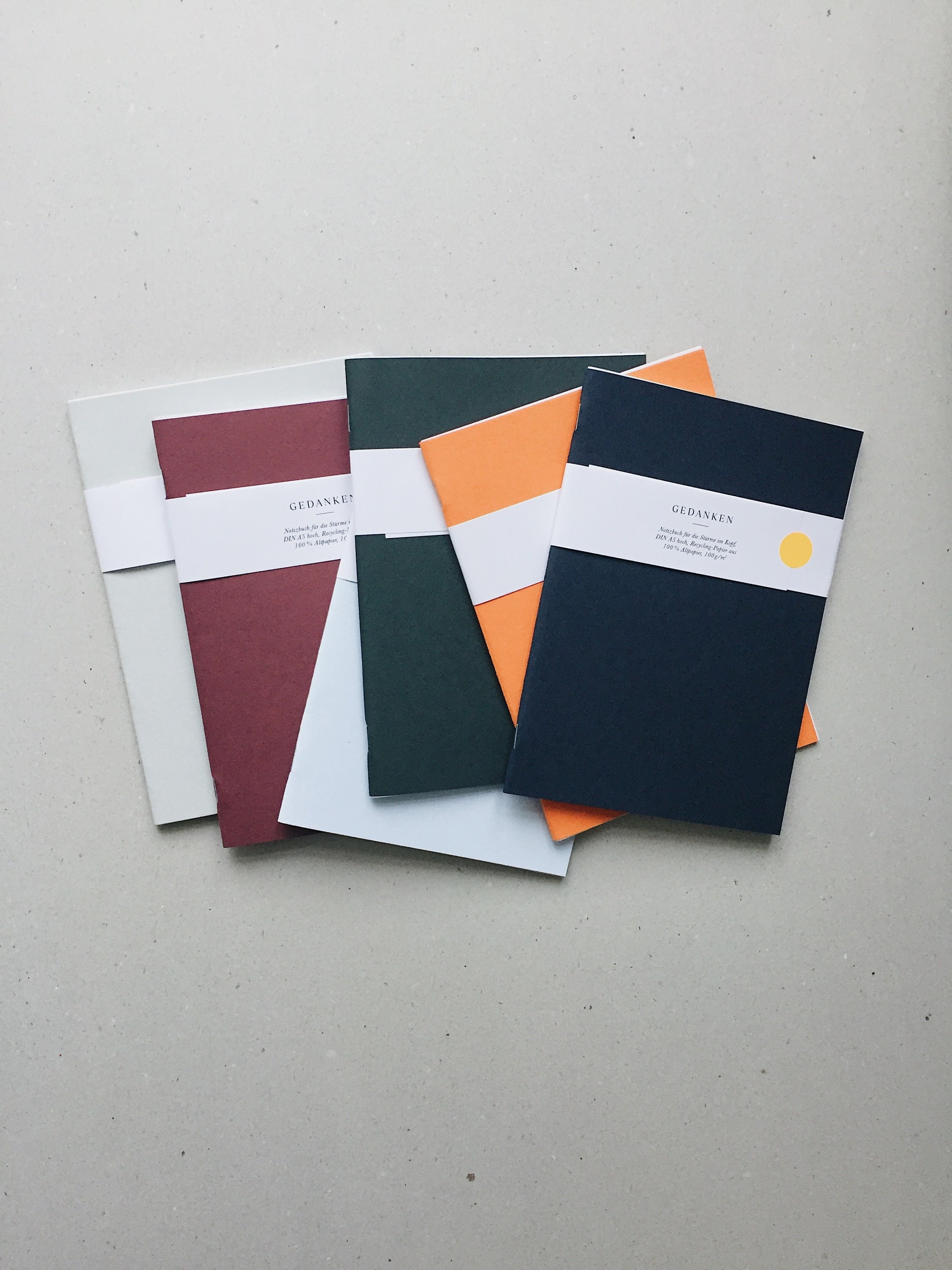 Öko Notizbücher, Kalender, Mappen aus eigener Herstellung