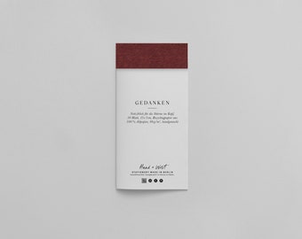 Blank notepad | environmentally friendly