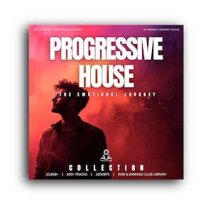 Progressive House DJ Crate: oltre 750 tracce melodiche da club (pacchetto download MP3)