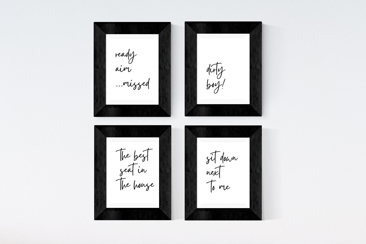 Badezimmer druckbare Wand Kunst Set Badezimmer Wand Kunst Set | Etsy