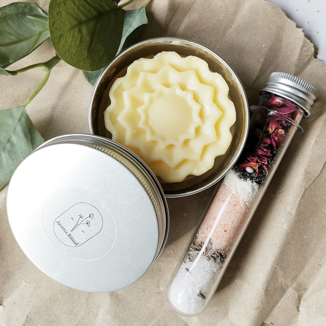 Large40mlGrounding Aroma Bath Salt Shotssalt soaktest Etsy