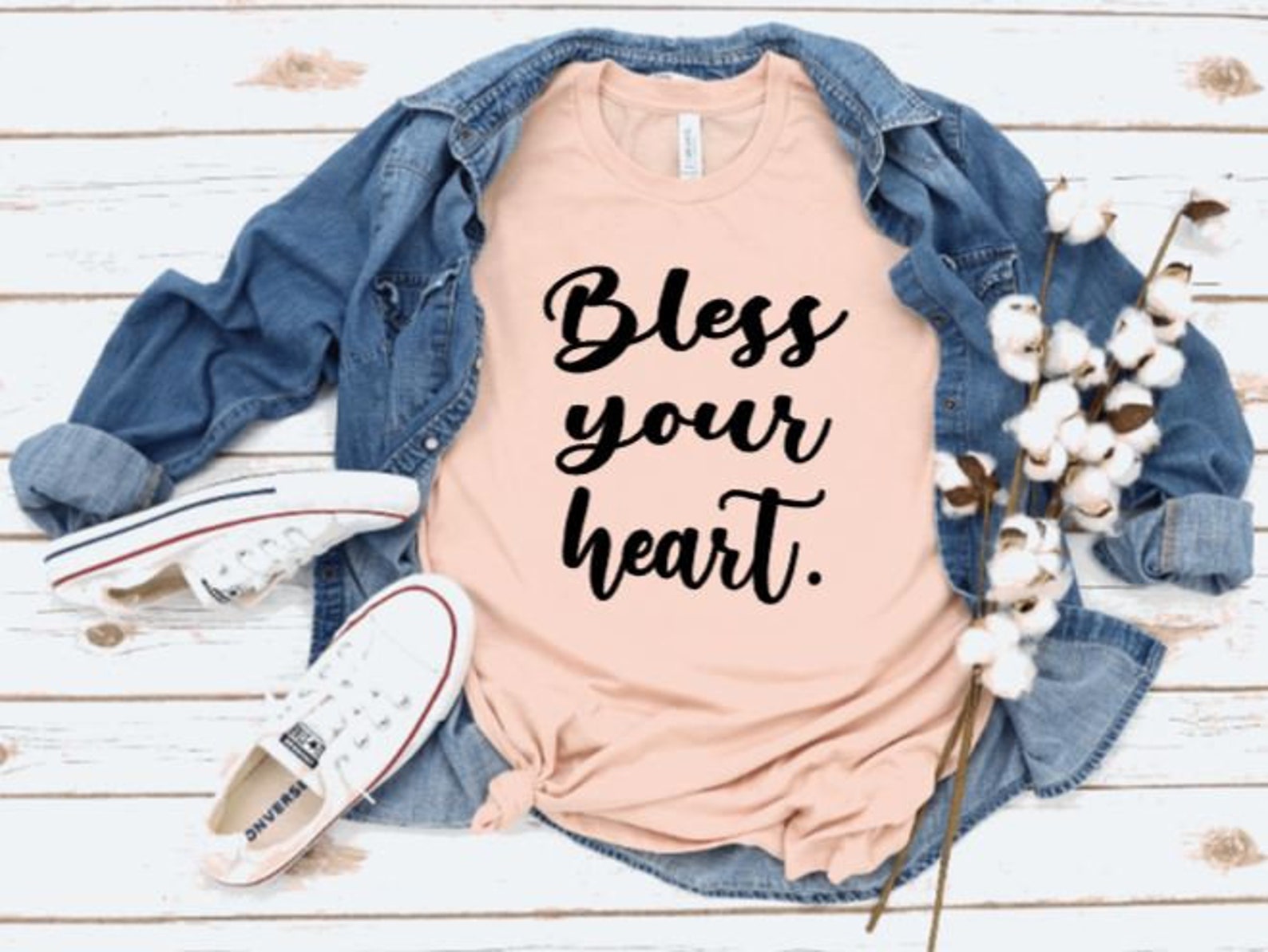 Bless Your Heart Tshirt/sarcastic Tshirt/southern Pride Etsy