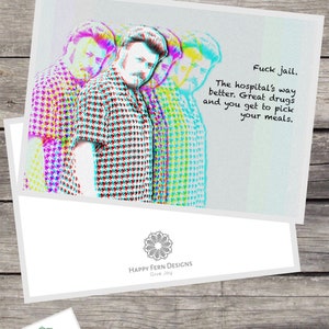 Trailer Park Boys Inspired Get Well Card