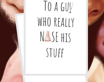 ENT Otolaryngologist Themed Greeting Card, ENT Doctor Thank You Card