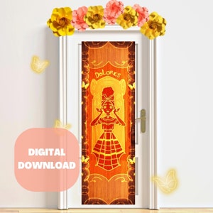ENCANTO Magic Door Poster DIGITAL DOWNLOAD - Encanto Birthday - Dolores Door