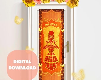 ENCANTO Magic Door Poster DESCARGA DIGITAL - Encanto Birthday - Dolores Door