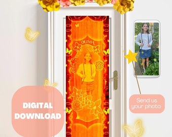 ENCANTO Inspired Magic Door Poster Customized with Your Photo DIGITAL DOWNLOAD - Encanto Birthday