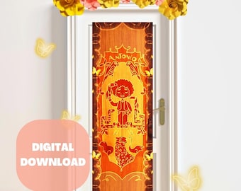 ENCANTO Magic Door Poster - DESCARGA DIGITAL Encanto Birthday - Antonio Door