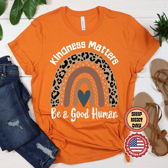 Unity Day Orange Human Kind Be Both Anti Bullying Kindness T-Shirt Unity Day Orange Human Kind Be Both Anti Bullying Kindness T-Shirt