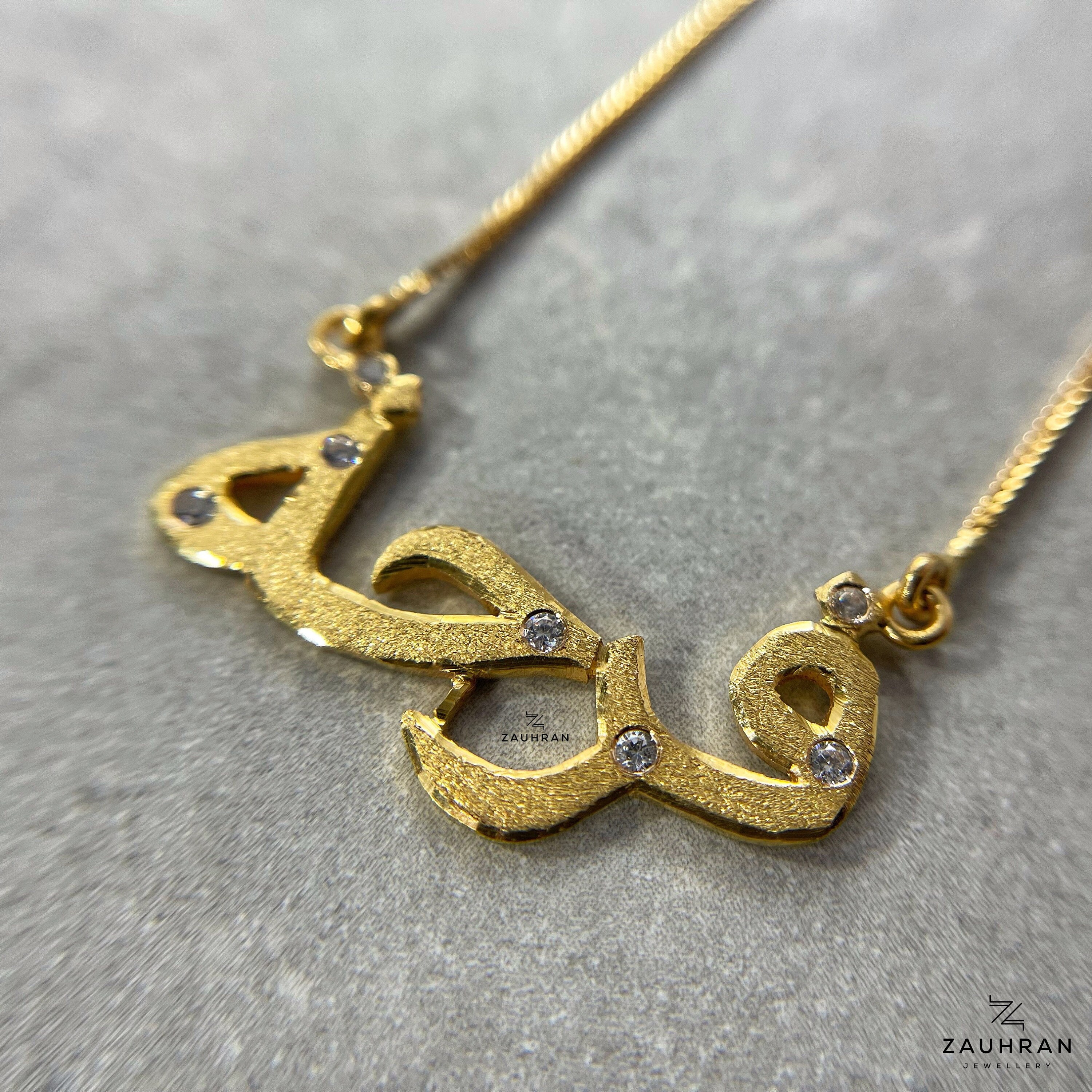 22K Carat Solid Gold Personalised Name 