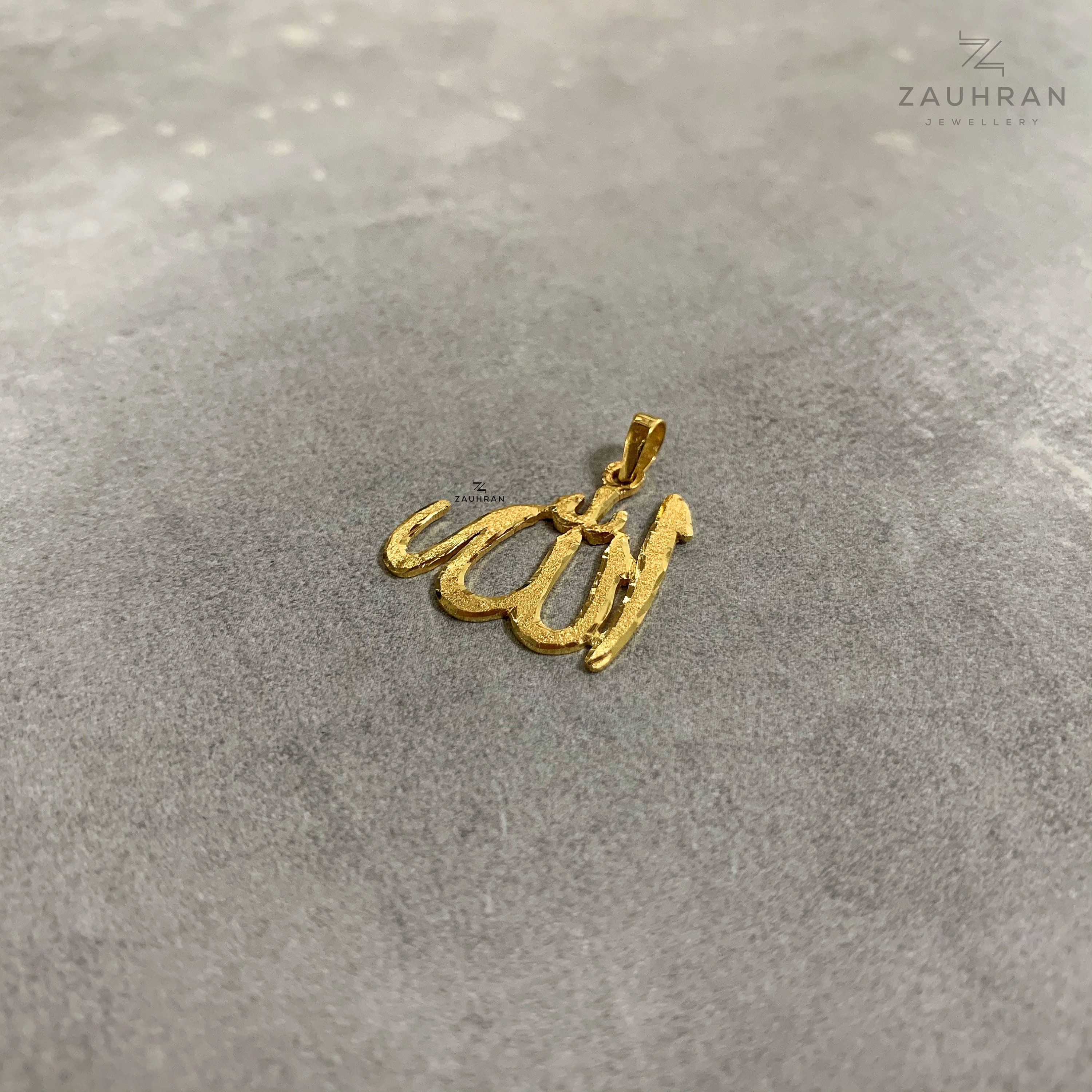 22kt gold allah pendant deals