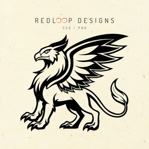 Archivo SVG mítico Eagle Griffin Lion para Cricut, diseño de camiseta de sublimación PNG, proyecto de arte de manualidades DIY