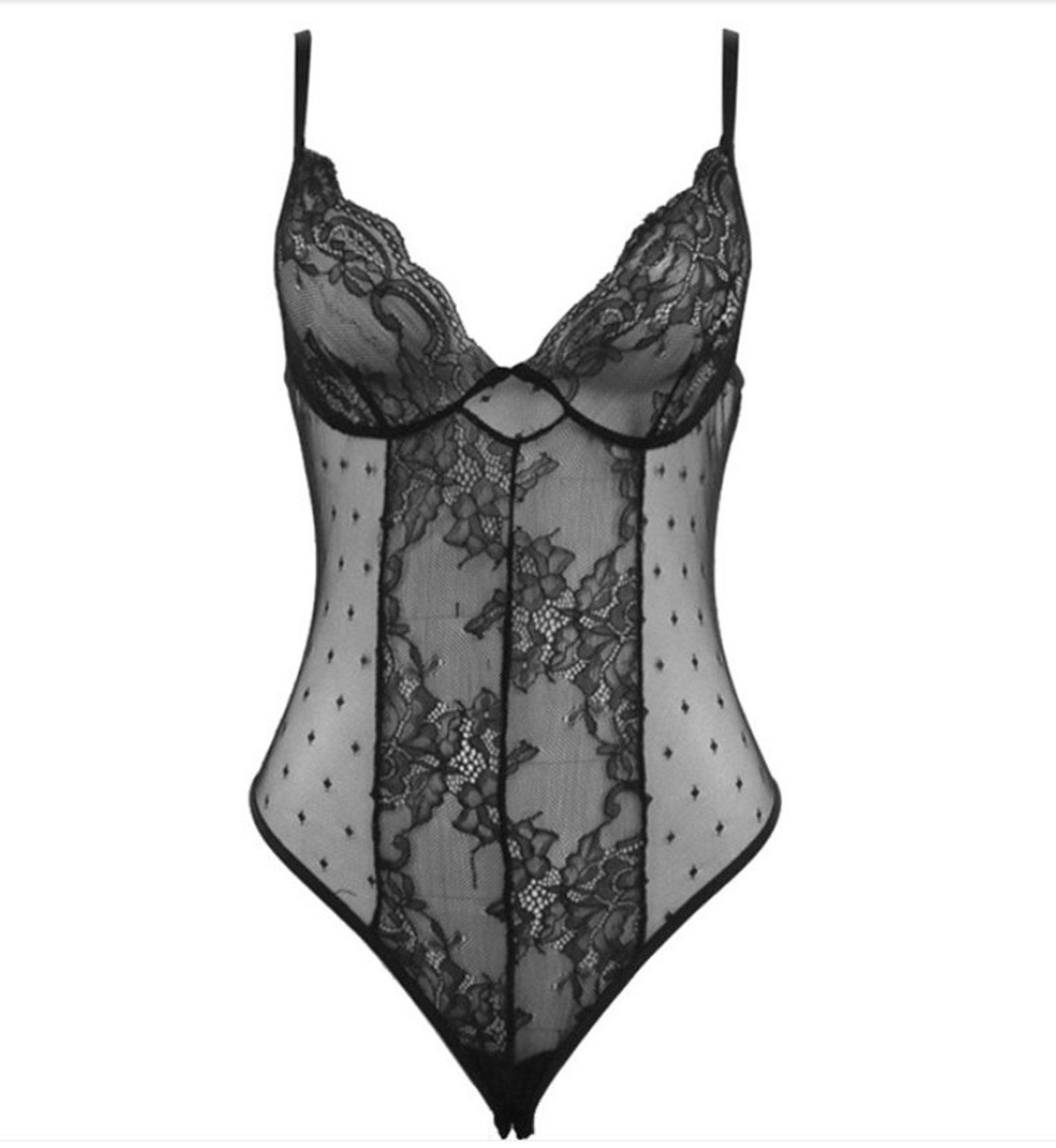 Sexy see through underwear ultra thin lace open onepiece Etsy