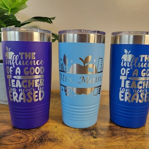 Teacher personalized tumbler